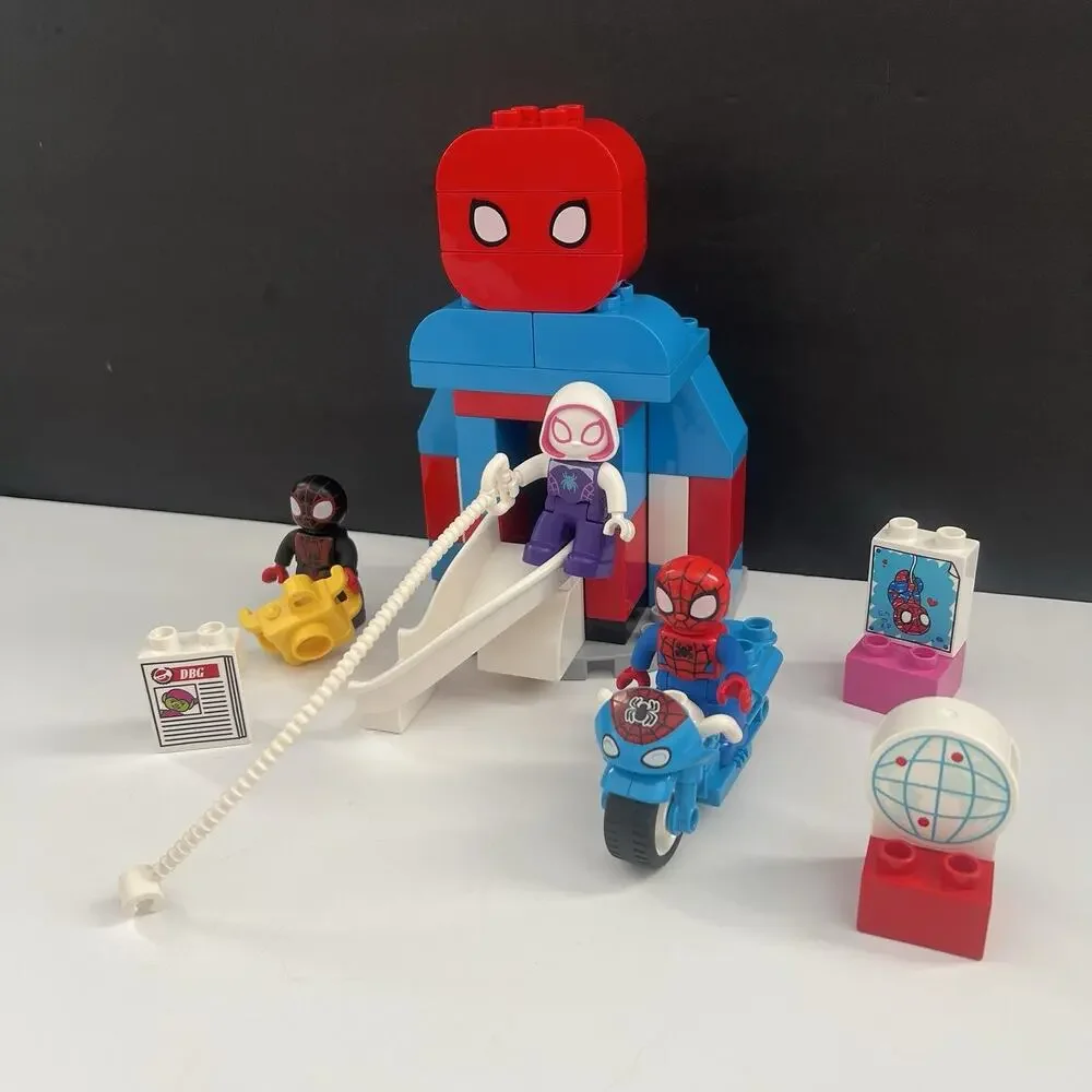 Lego Duplo Marvel 10940 Spider-Man Headquarters Complete Toy Building Set No Box